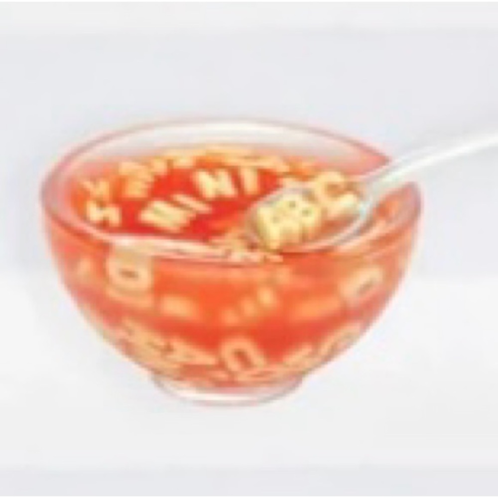 MiniVerse Make it Mini Food: Café Series 2, Alphabet Soup